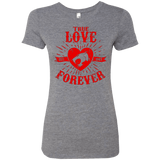 T-Shirts Premium Heather / Small True Love Forever Thunder Women's Triblend T-Shirt