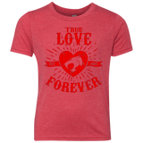 T-Shirts Vintage Red / YXS True Love Forever Thunder Youth Triblend T-Shirt