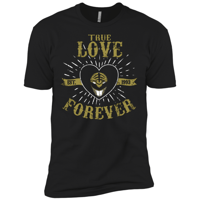 T-Shirts Black / X-Small True Love Forever White Men's Premium T-Shirt