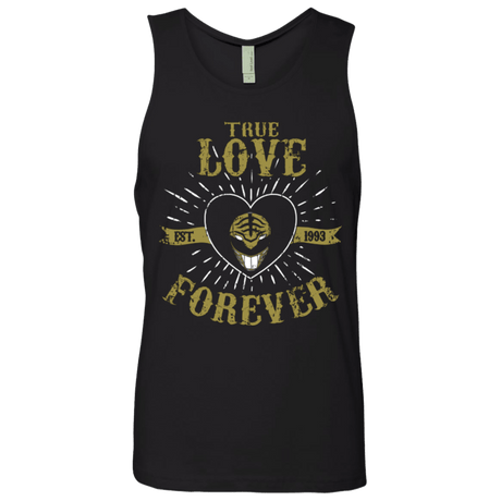 T-Shirts Black / Small True Love Forever White Men's Premium Tank Top
