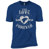 T-Shirts Royal / YXS True Love Forever Wolf Boys Premium T-Shirt