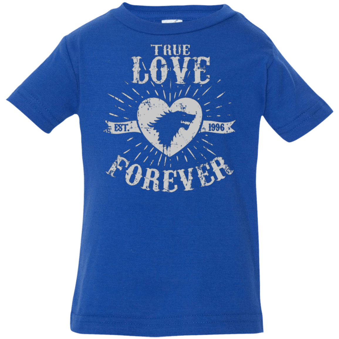 T-Shirts Royal / 6 Months True Love Forever Wolf Infant Premium T-Shirt