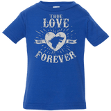 T-Shirts Royal / 6 Months True Love Forever Wolf Infant Premium T-Shirt