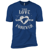 T-Shirts Royal / X-Small True Love Forever Wolf Men's Premium T-Shirt