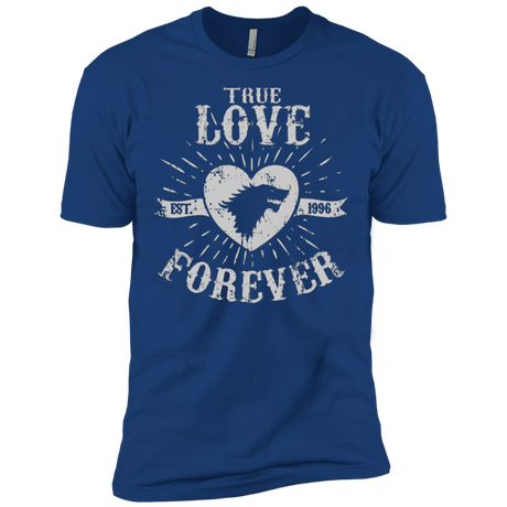 T-Shirts Royal / X-Small True Love Forever Wolf Men's Premium T-Shirt