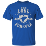 T-Shirts Royal / Small True Love Forever Wolf T-Shirt