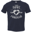 T-Shirts Navy / 2T True Love Forever Wolf Toddler Premium T-Shirt