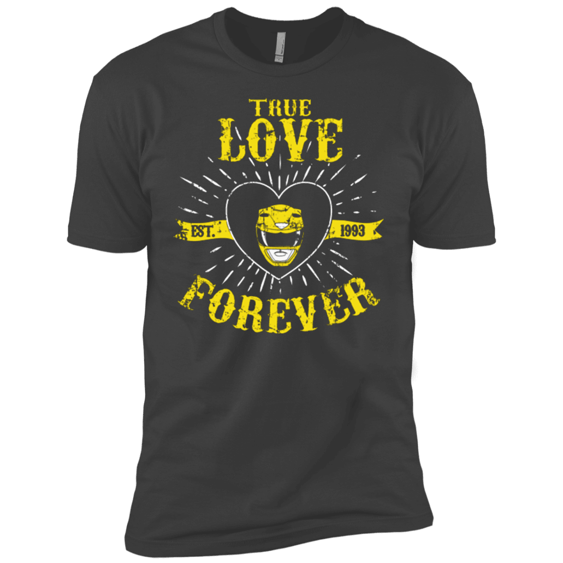 T-Shirts Heavy Metal / YXS True Love Forever Yellow Boys Premium T-Shirt