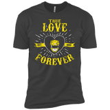 T-Shirts Heavy Metal / YXS True Love Forever Yellow Boys Premium T-Shirt
