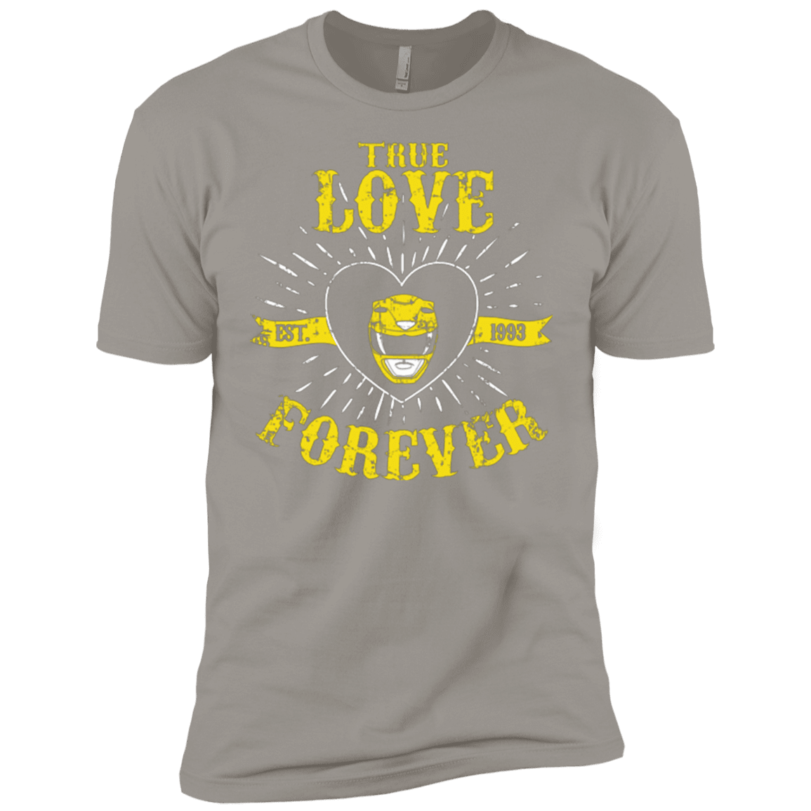 T-Shirts Light Grey / YXS True Love Forever Yellow Boys Premium T-Shirt