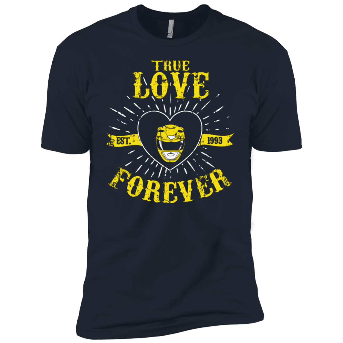 T-Shirts Midnight Navy / YXS True Love Forever Yellow Boys Premium T-Shirt