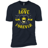 T-Shirts Midnight Navy / YXS True Love Forever Yellow Boys Premium T-Shirt