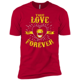 T-Shirts Red / YXS True Love Forever Yellow Boys Premium T-Shirt