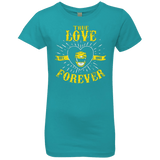 T-Shirts Tahiti Blue / YXS True Love Forever Yellow Girls Premium T-Shirt