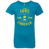 T-Shirts Turquoise / YXS True Love Forever Yellow Girls Premium T-Shirt