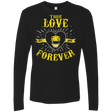 T-Shirts Black / Small True Love Forever Yellow Men's Premium Long Sleeve