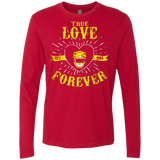 T-Shirts Red / Small True Love Forever Yellow Men's Premium Long Sleeve