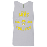 T-Shirts Heather Grey / Small True Love Forever Yellow Men's Premium Tank Top