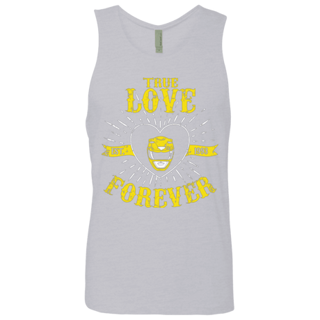 T-Shirts Heather Grey / Small True Love Forever Yellow Men's Premium Tank Top