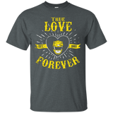 T-Shirts Dark Heather / Small True Love Forever Yellow T-Shirt