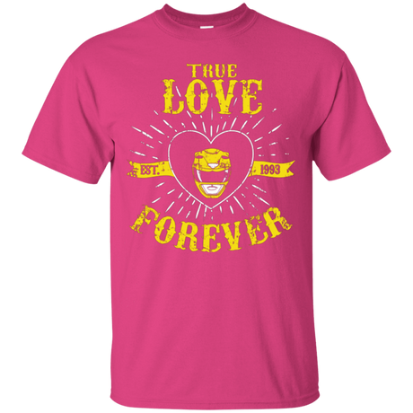 T-Shirts Heliconia / Small True Love Forever Yellow T-Shirt