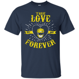 T-Shirts Navy / Small True Love Forever Yellow T-Shirt