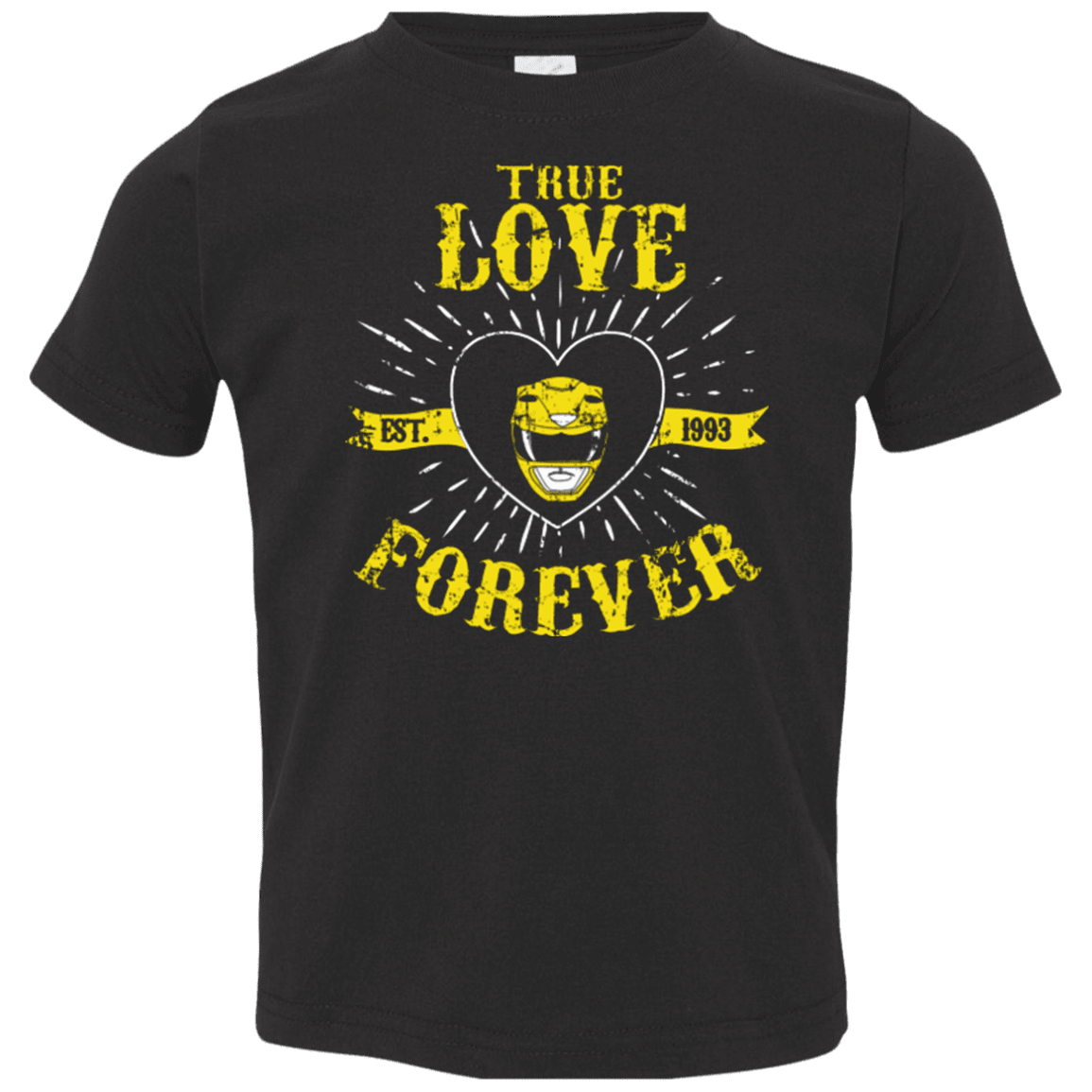 T-Shirts Black / 2T True Love Forever Yellow Toddler Premium T-Shirt