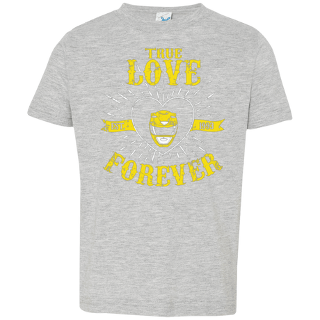 T-Shirts Heather / 2T True Love Forever Yellow Toddler Premium T-Shirt