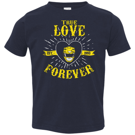 T-Shirts Navy / 2T True Love Forever Yellow Toddler Premium T-Shirt