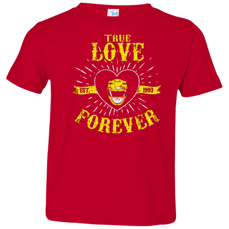T-Shirts Red / 2T True Love Forever Yellow Toddler Premium T-Shirt