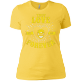 T-Shirts Vibrant Yellow / X-Small True Love Forever Yellow Women's Premium T-Shirt