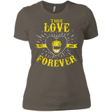 T-Shirts Warm Grey / X-Small True Love Forever Yellow Women's Premium T-Shirt
