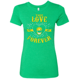 T-Shirts Envy / Small True Love Forever Yellow Women's Triblend T-Shirt