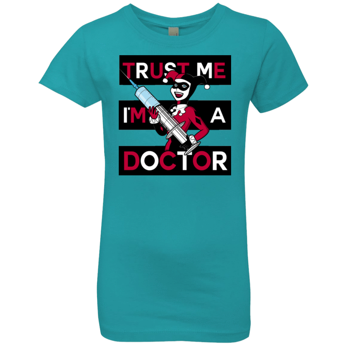 T-Shirts Tahiti Blue / YXS Trust me! Girls Premium T-Shirt