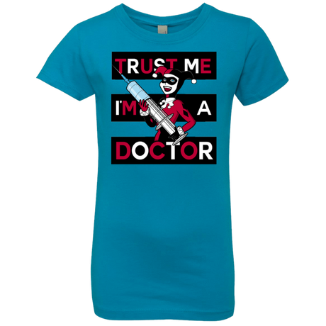 T-Shirts Turquoise / YXS Trust me! Girls Premium T-Shirt