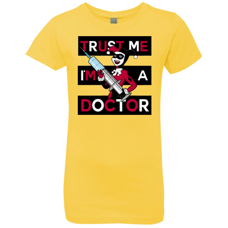 T-Shirts Vibrant Yellow / YXS Trust me! Girls Premium T-Shirt