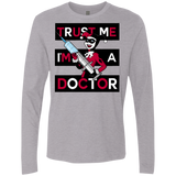 T-Shirts Heather Grey / Small Trust me! Men's Premium Long Sleeve