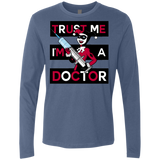 T-Shirts Indigo / Small Trust me! Men's Premium Long Sleeve