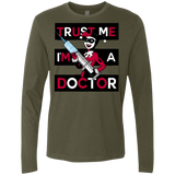 T-Shirts Military Green / Small Trust me! Men's Premium Long Sleeve