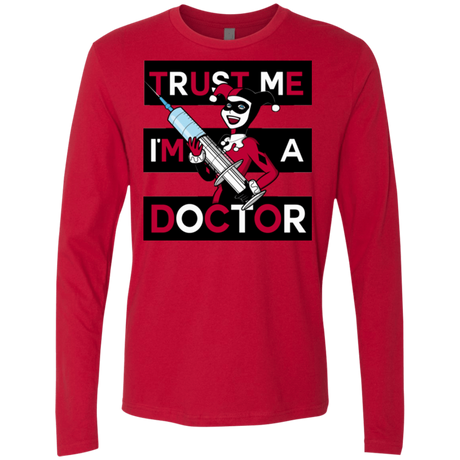 T-Shirts Red / Small Trust me! Men's Premium Long Sleeve