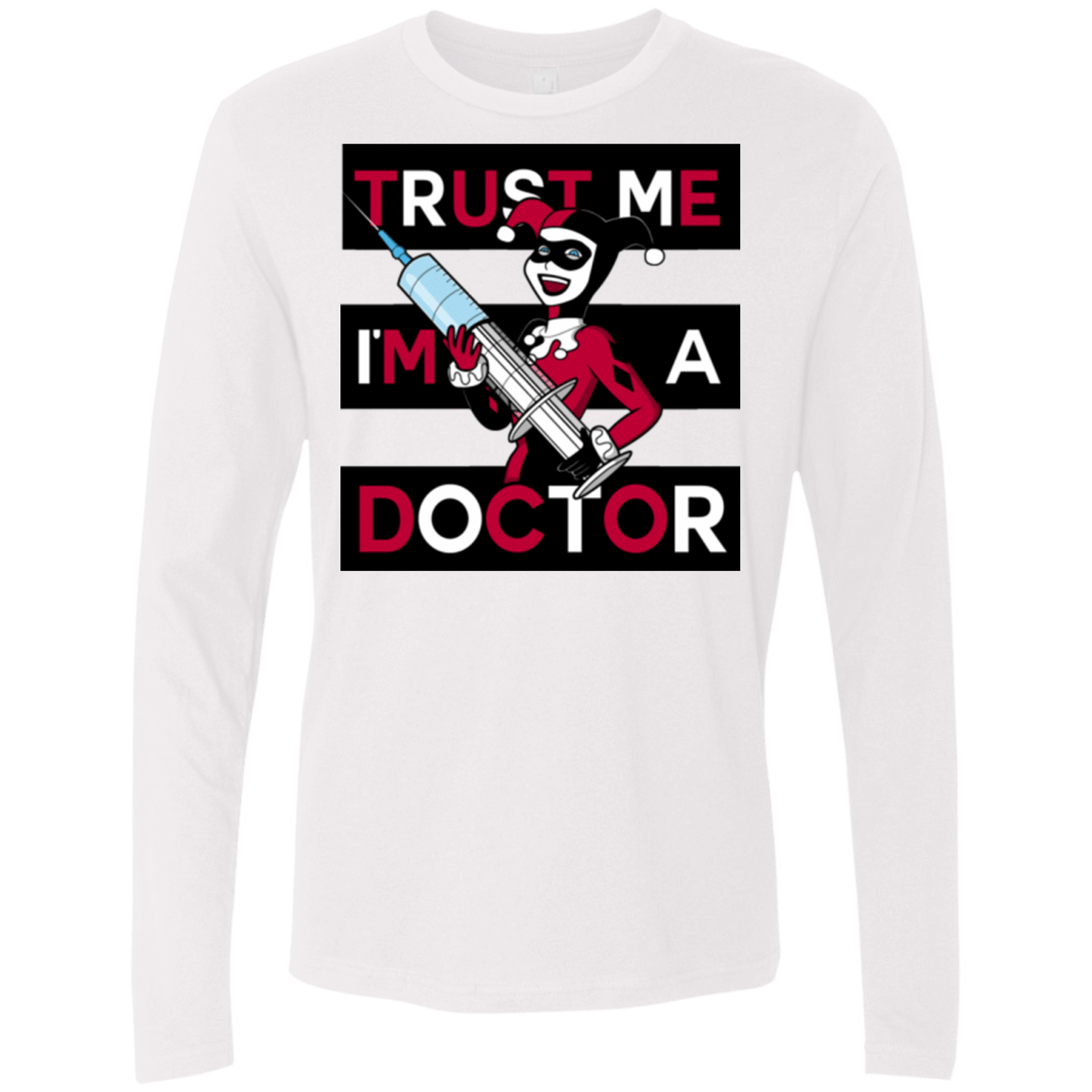 T-Shirts White / Small Trust me! Men's Premium Long Sleeve