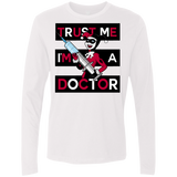 T-Shirts White / Small Trust me! Men's Premium Long Sleeve
