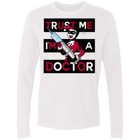 T-Shirts White / Small Trust me! Men's Premium Long Sleeve