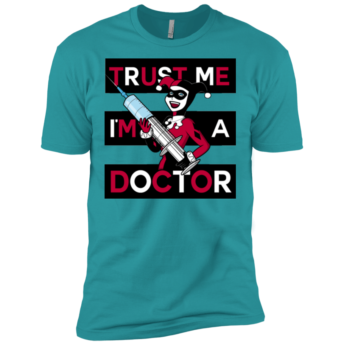 T-Shirts Tahiti Blue / X-Small Trust me! Men's Premium T-Shirt