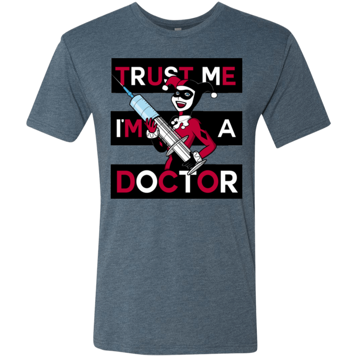 T-Shirts Indigo / Small Trust me! Men's Triblend T-Shirt