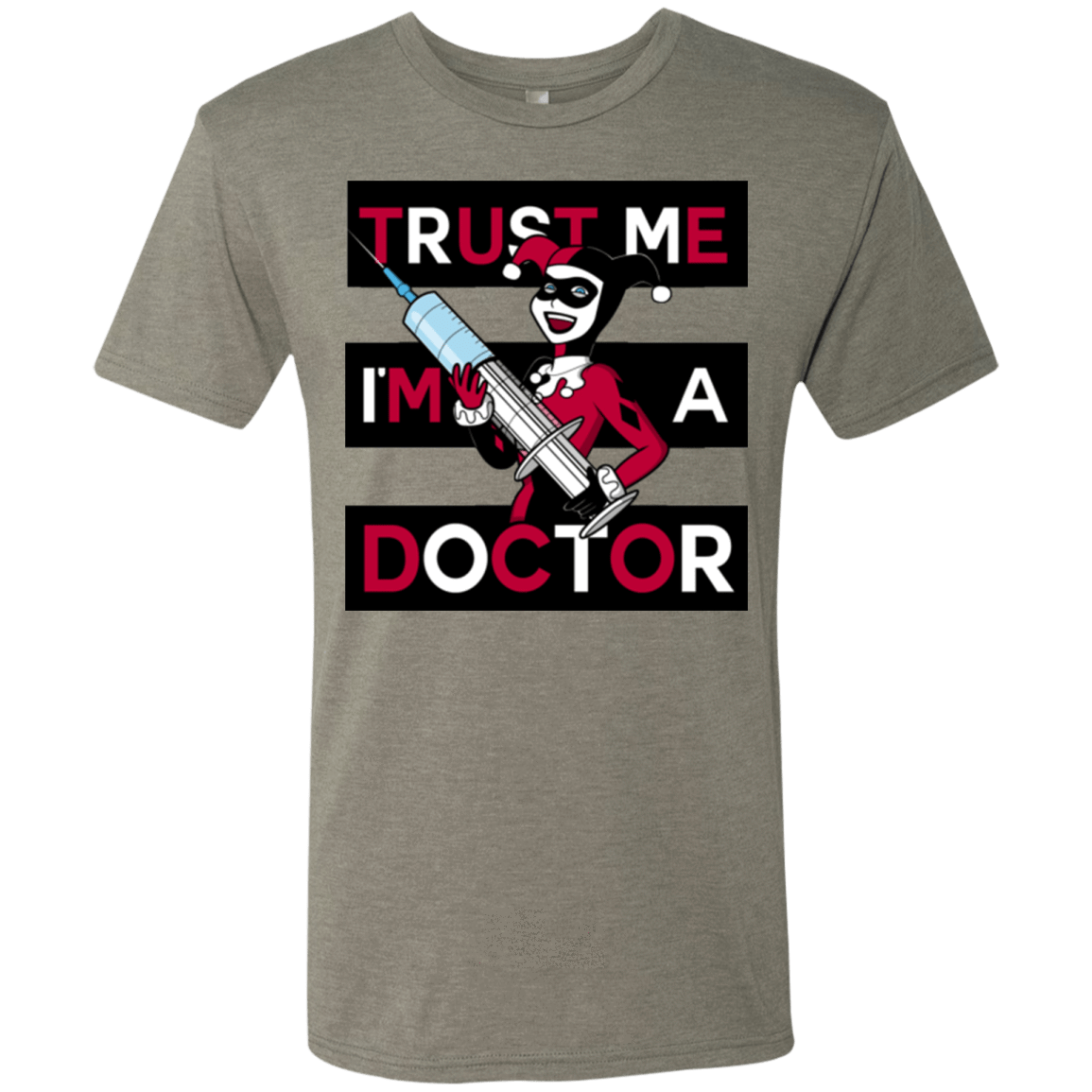 T-Shirts Venetian Grey / Small Trust me! Men's Triblend T-Shirt