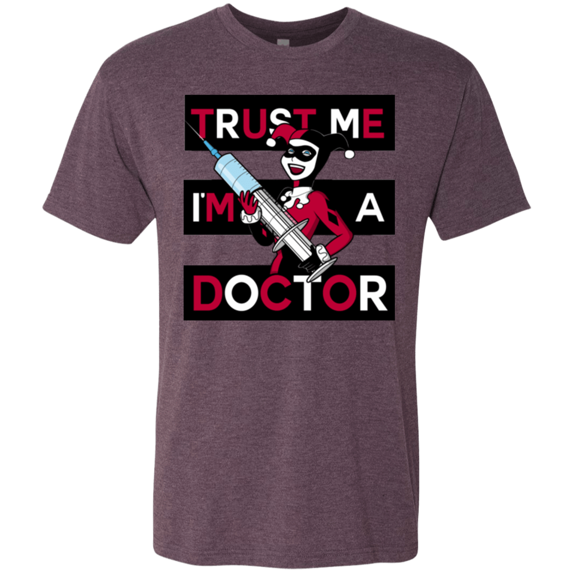 T-Shirts Vintage Purple / Small Trust me! Men's Triblend T-Shirt