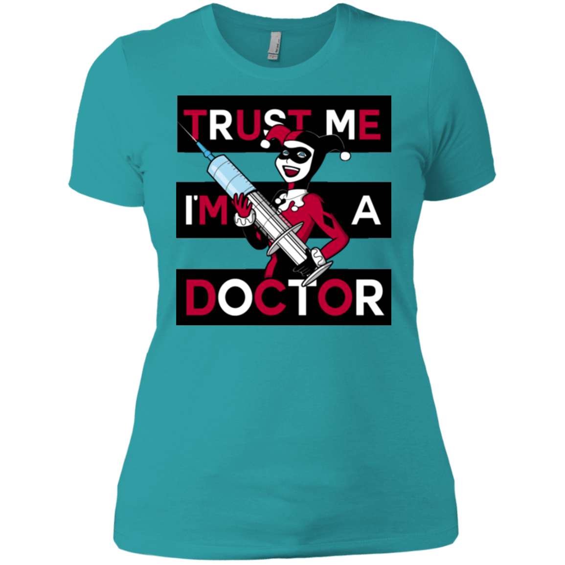 T-Shirts Tahiti Blue / X-Small Trust me! Women's Premium T-Shirt