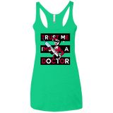 T-Shirts Envy / X-Small Trust me! Women's Triblend Racerback Tank