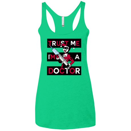 T-Shirts Envy / X-Small Trust me! Women's Triblend Racerback Tank